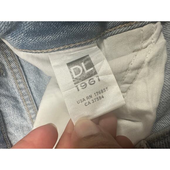 DL1961 Stevie Mid-Rise Straight Leg Jeans Size: US 24 Brand New - Picture 6 of 9